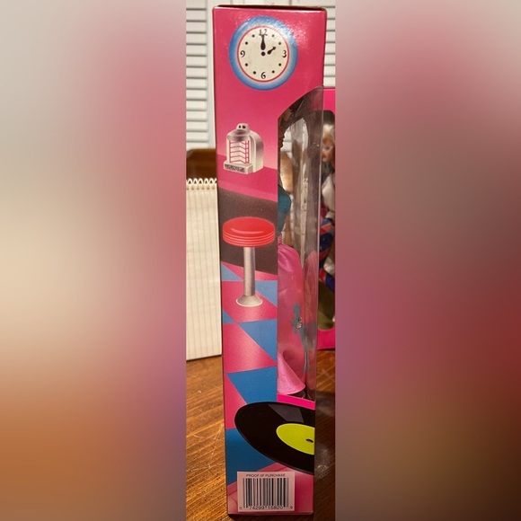 New in Box! Vintage Mattel Barbie Fifties Fun Barbie 1996 Retro Poodle Skirt 50s - Picture 8 of 11